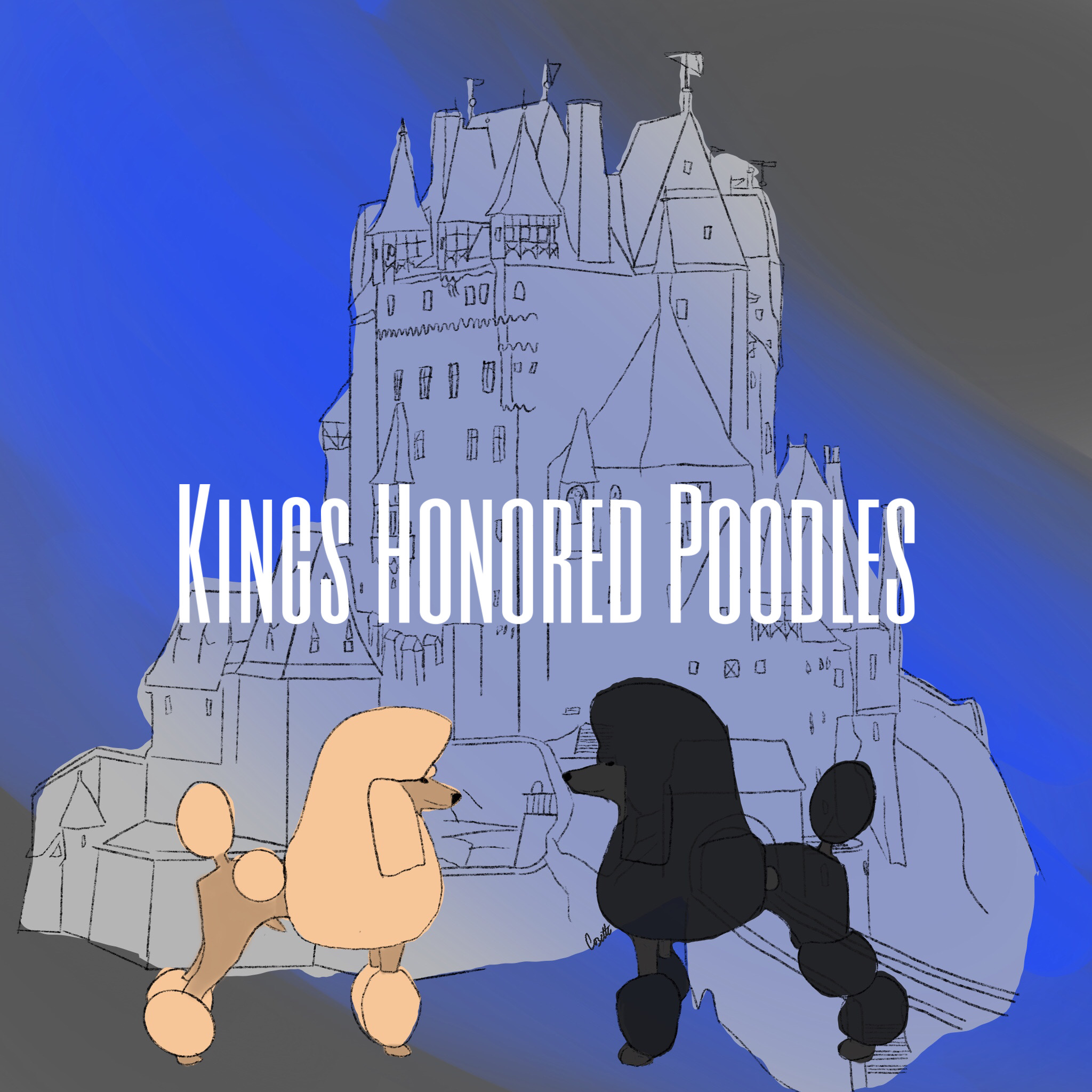 Kings Honored Poodles